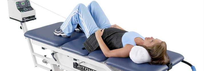 Chiropractic Fort Myers FL Woman Going Through Intersegmental Traction Therapy Chiropractic Fort Myers FL Woman Going Through Intersegmental Traction Therapy